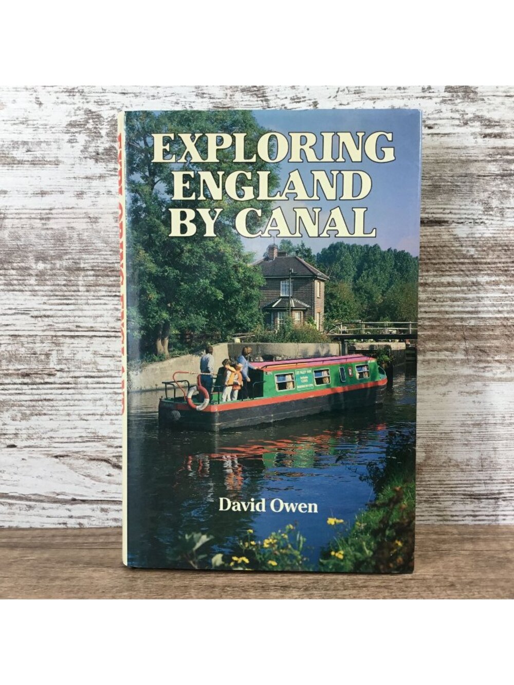 Exploring England By Canal David Owen Hardcover Guidebook On British Waterways